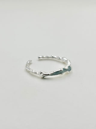 Silver Blue Ring B31