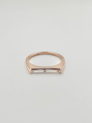 Square Crystal Ring B28