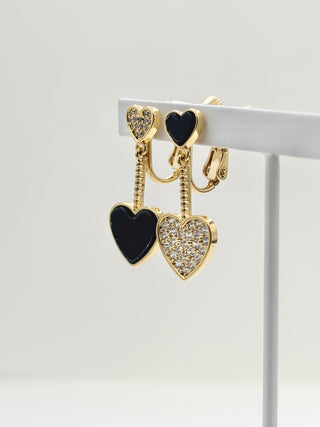 Asymmetry Heart Earring F1
