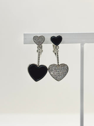Asymmetry Heart Earring F1