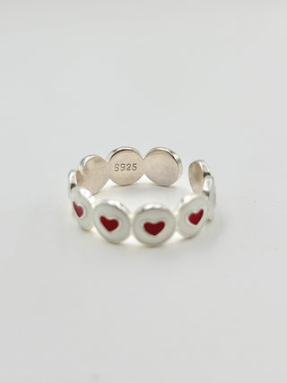 Red Heart Ring A28