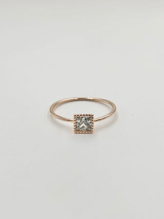 Square Stone Ring A25