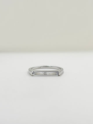 Square Crystal Ring B28