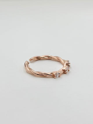 Triple Stone Ring A26