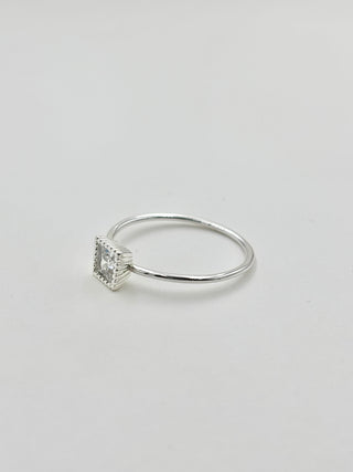 Square Stone Ring A25