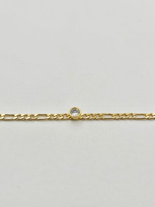 Zirconia Chain Bracelet D18