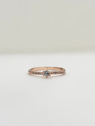 Crystal Flower Ring A30