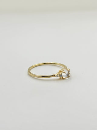 Circle Crystal Ring B18
