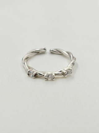 Triple Stone Ring A26