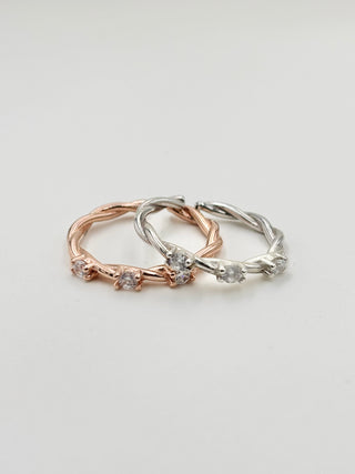 Triple Stone Ring A26