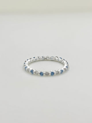 Blue Crystal Ring B8