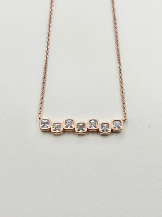 Pink Stone Necklace D12