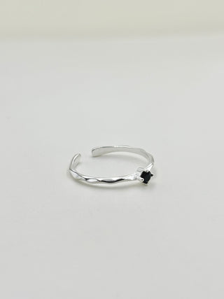 Black Stone Ring B12
