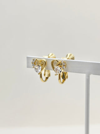 Double Heart Earring F5