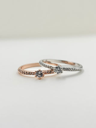 Crystal Flower Ring A30