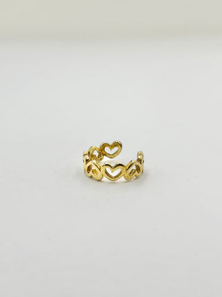 Heart Beat Ear Cuffs E8