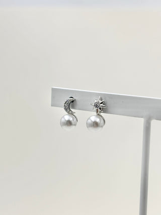 Moon & Star Pearl Pierce E19