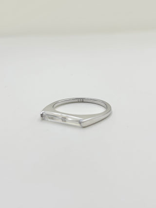 Square Crystal Ring B28