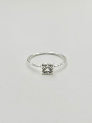 Square Stone Ring A25