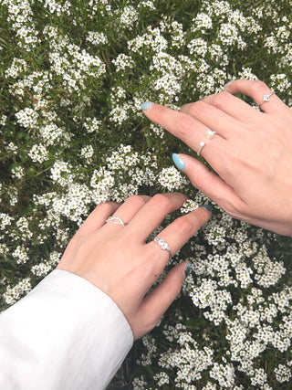 Many Crystal Ring C10
