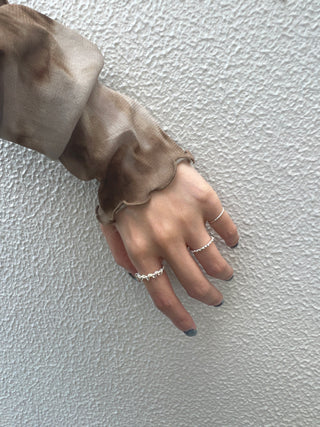 Silver Screw Ring B36