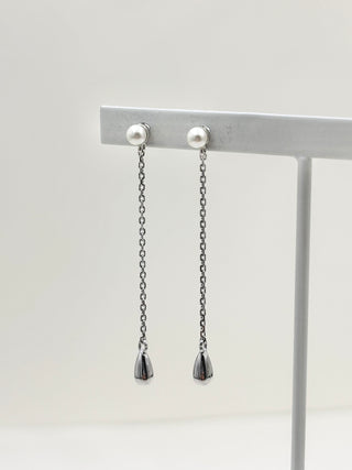 Pearl Drop Chain Pierce E48