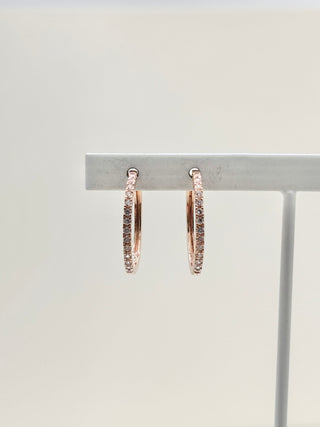 Elegant Sparkle Hoop Pierce　E47