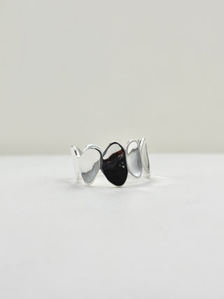 Soft Heart Band Ring C56